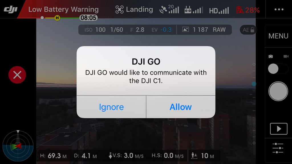 Launch the DJI Go App Easier From The Controller