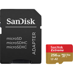 SanDisk Extreme Pro 256GB Micro SDXC Memory Card